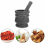 Pattern Pestle Set Stone Herb Spice Grinder Solid Grinder 7