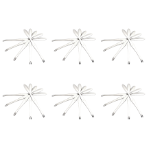 Seafood Tool Stainless Steel Lobster Clamp Pliers Clip Pick - 5Pcs