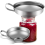Canning Funnel,2 Pack Stainless Steel Kitchen Funnel Jar Funnel 2