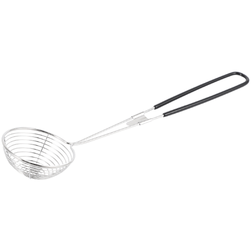 Stainless Steel Strainer Spoons Mesh Skimmer Spoon with Handle 2