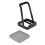 Pot Lid Holder,Kitchen Organizer Rack,Spoon Rest Rack Holder, Black 4