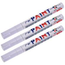 Permanent Car Tire Metal Paint Pen Marker White
