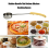 Pizza Spread Sauce Ladle Rubber Handle Flat Kitchen Cooking -3 Oz 2