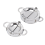 7 Pack Stainless Steel Easy Pie Ravioli Empanadas Mold 3