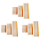9 Pcs Silk Screen Printing Squeegee Board Tools 16cm 24cm 33cm 1