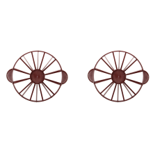 Cake Divider Pie Cake 10 / 12 Piece Equal Portion Dark red