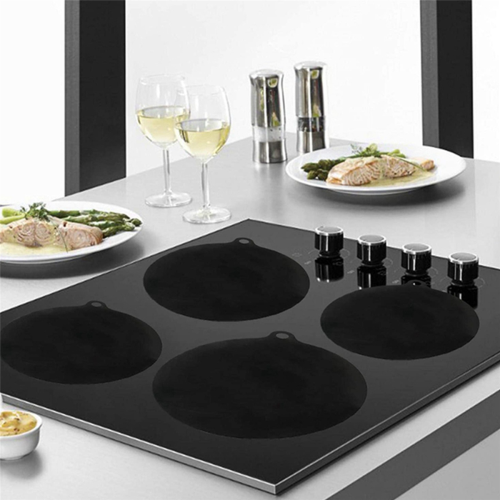 Electric Induction Hob Protector Mat Anti-Slip Protector Mat 6 Pack 1