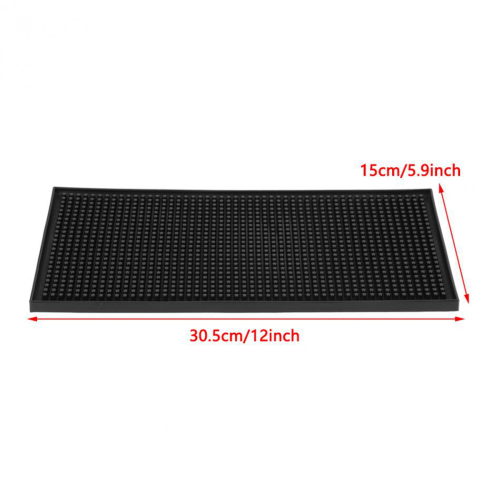 Rubber Bar Mat Heavy Duty Home Bar Mats Set Waterproof Small 1