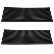 Rubber Bar Mat Heavy Duty Home Bar Mats Set Waterproof Small