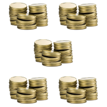 Jar Lids Regular Mouth Leak Proof Secure Storage Solid Caps