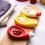 3 Pcs Ceramic Extruded Tomato Sauce Bottle Shape Seasoning Dish - S 2