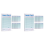Guest Checks Book 20Pack, Server Note Pads, 1000 Count Total 1
