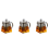 Thickened Glass Teapot Heat Flower Tea Pot Bubble Tea Pot 1