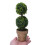 Artificial Plastic Trees In Pots Plant Potted Decor Pattern:Two Ball 7