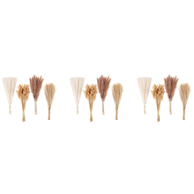 100 PCS Dried Pampas Grass Decor Bouquet for Wedding Party Boho Decor