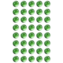 10pcs Bille Perle Ronde Verre Aquarium Poisson decoration vert