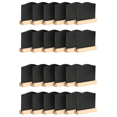 12Pack Mini Chalkboard Signs, Kitchen Notes Chalk Boards