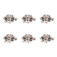 50 Mini Tableau noir bois message rectangle ardoise clip carte