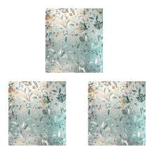 3D Rainbow Window Film Stained Static Non Adhesive Film 45X100cm