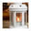Vintage Metal Hanging Candle Lanterns ,Tealight Holder -White 5