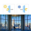 One Way Mirror Window Film Sun Blocking Glass Sticker 3