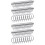 40 Pcs Metal Curtain Ring for Curtains,32 Mm Inner Diameter (Silver) 1