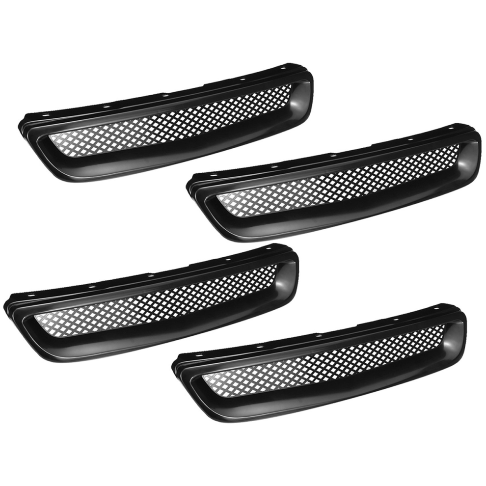 Abs Car Front Hood Grill Grille For Ek Dx Ex Black 4712582738542