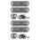 40 Pack 1.5 Inch (38Mm) Inner Diameter Metal Curtain Rings 1