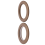 50 Pack Curtain Grommet, Inner Diameter 43mm Ring (Coffee) 4