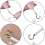Curtain Wire and Hooks Set, 3 Meters Net Curtain Wirewith 8Pcs Hooks 4