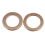 50 Pack Curtain Grommet, Inner Diameter 43mm Ring (Coffee) 3