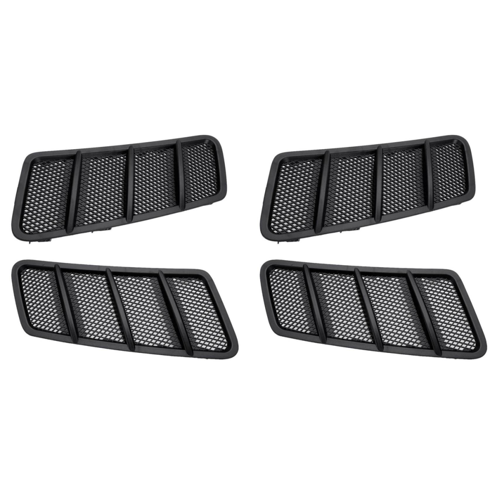 2Pcs Front Hood Vent Grille Air Flow Intake For W166 4712582738429