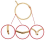 30 Pcs Openable Curtain Rings with Eyelet for Hook Pins (1.5 Inch) 3