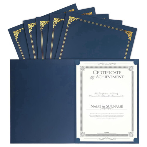 Certificate Holders, 25 Packs Diploma Holders, Certificate Covers 1