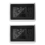 2X Digital Wall Clock Lcd Display Without Back Light (Silver) 1