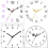 7 Sets Quartz Clock Movement Mechanism, Silent Short Shaft Clock 5