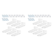 Floating Shoe Display Stand - 6 Shoe Shelf