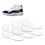 Floating Shoe Display Stand - 6 Shoe Shelf 6