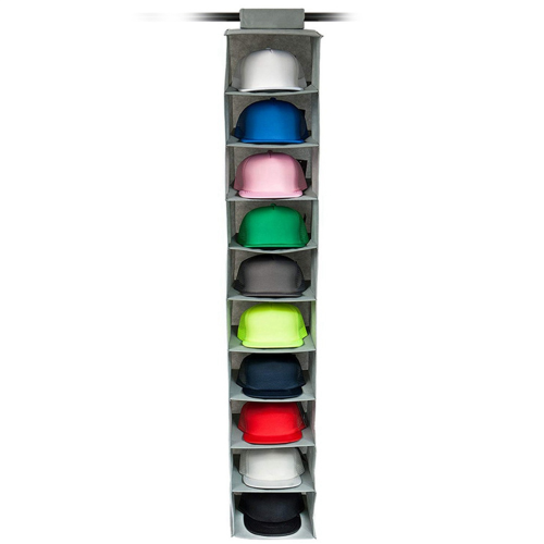 Hat Rack 10 Shelf Hanging Closet Hat Organizer for Hat Storage -1 Pcs 1