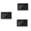 Digital Wall Clock Lcd Display Without Back Light (Silver) 1