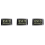 Digital Wall Clock LCD Number Time Temperature Calendar Alarm Silver 1
