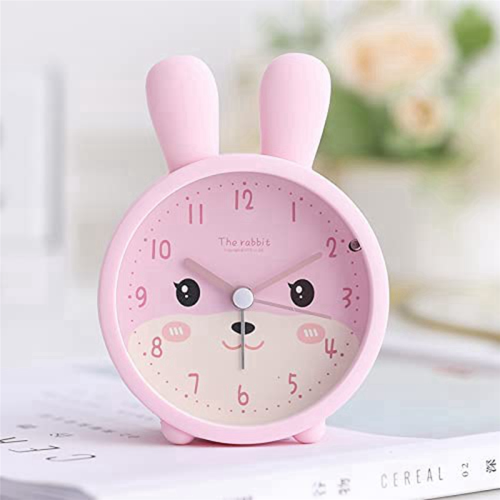Children'S Alarm Clock for Girls Without Ticking 2