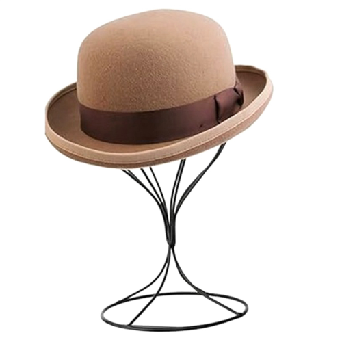 2Pcs Modern Metal Hat Stands Stable Cap Rack Wigs Holder 2