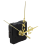 Clock plastic+Metal Texture Clock Retro Wall Clock movement Gold 2