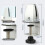 2 Pcs Office Desk Divider Clamp Privacy Screen Clip Holder -Silver 4