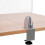 2 Pcs Office Desk Divider Clamp Privacy Screen Clip Holder -Silver 3