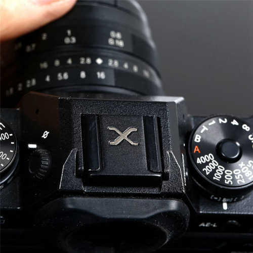Suitable for X-T4 X-T3 Hot Shoe Embedded Flash Hot Shoe Black 2