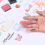 7 Pieces Clear Stamp Blocks, Acrylic Stamping Blocks Tools Set 5