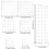 7 Pieces Clear Stamp Blocks, Acrylic Stamping Blocks Tools Set 4