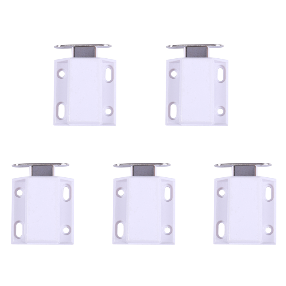 White Push To Open Magnetic Door Drawer Cabinet Catch Touch Latch 4712582745151